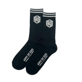 AOG Monogram Signature Socks - Black